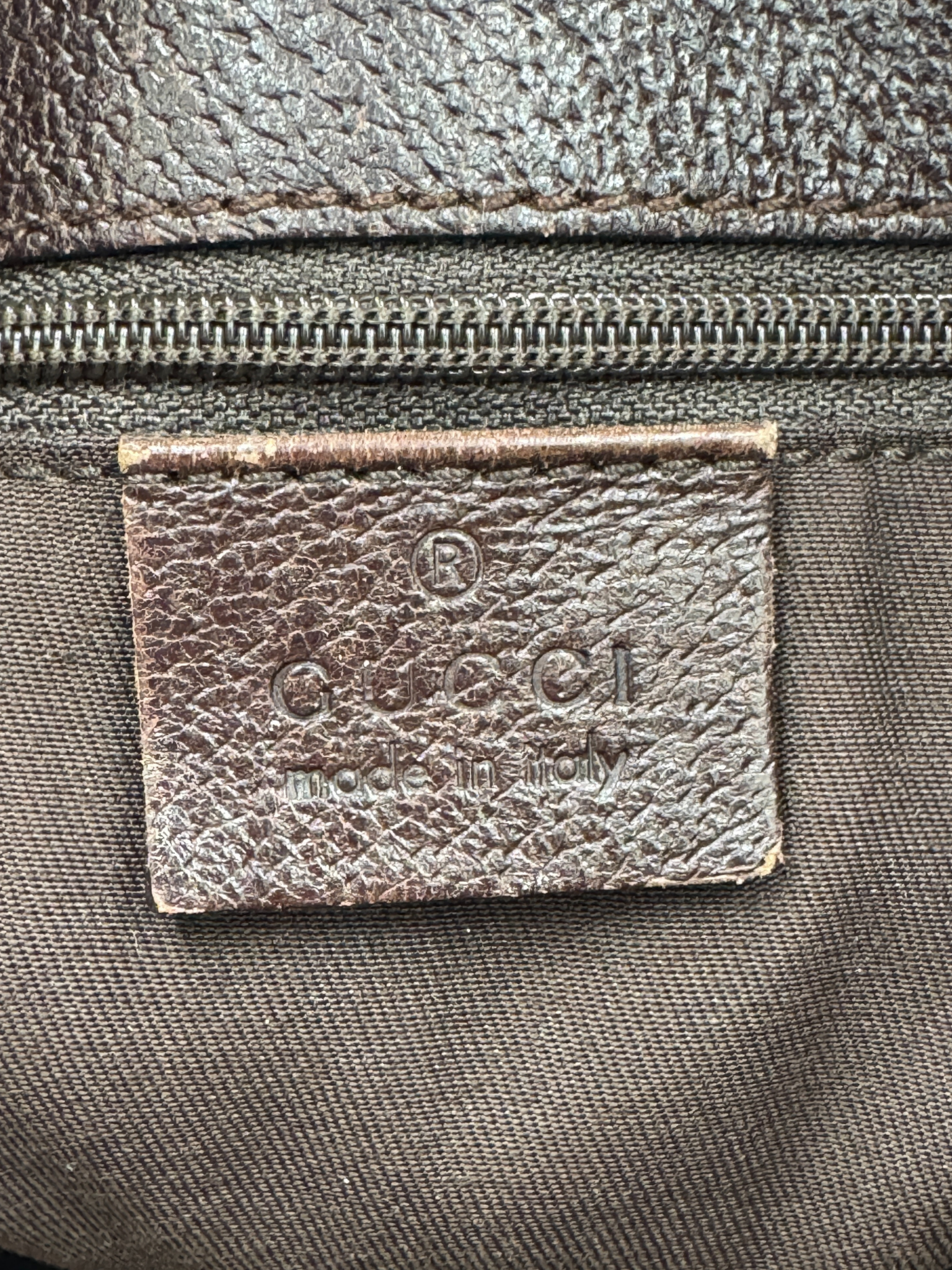 GG Small Eclipse Tote Bag in Brown & Tan GG Supreme Canvas