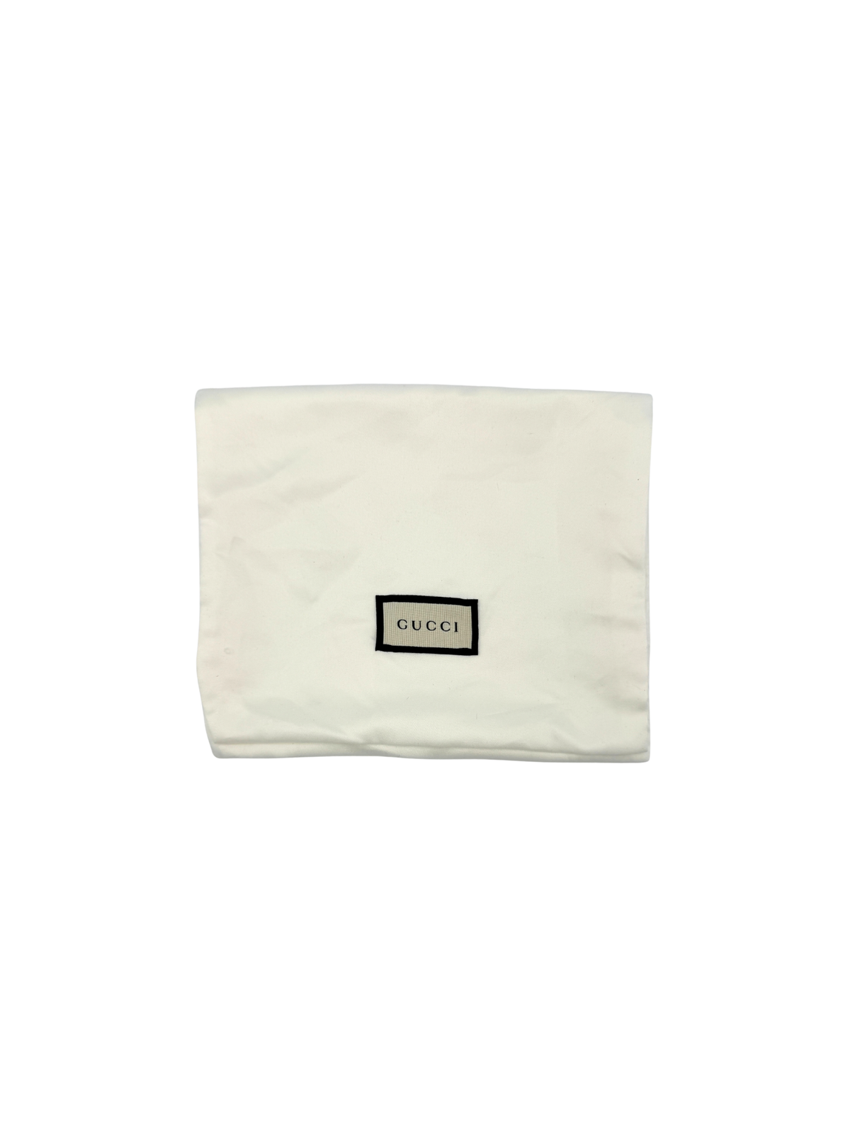 GG Marmont Tri-Fold Compact Wallet in Black Leather