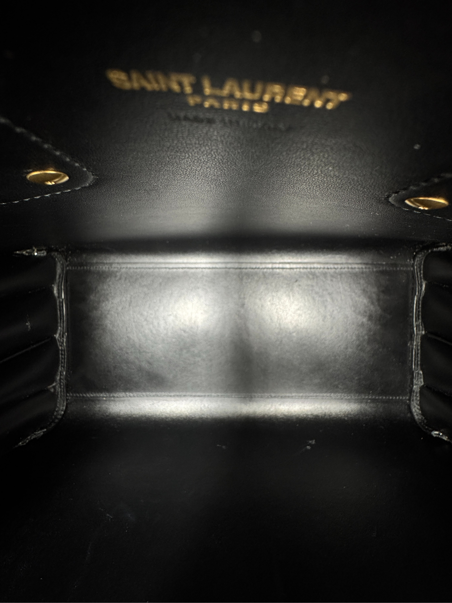 Small Sac De Jour Tote Bag with Removable Pouch Clutch in Black Smooth Calfskin Leather