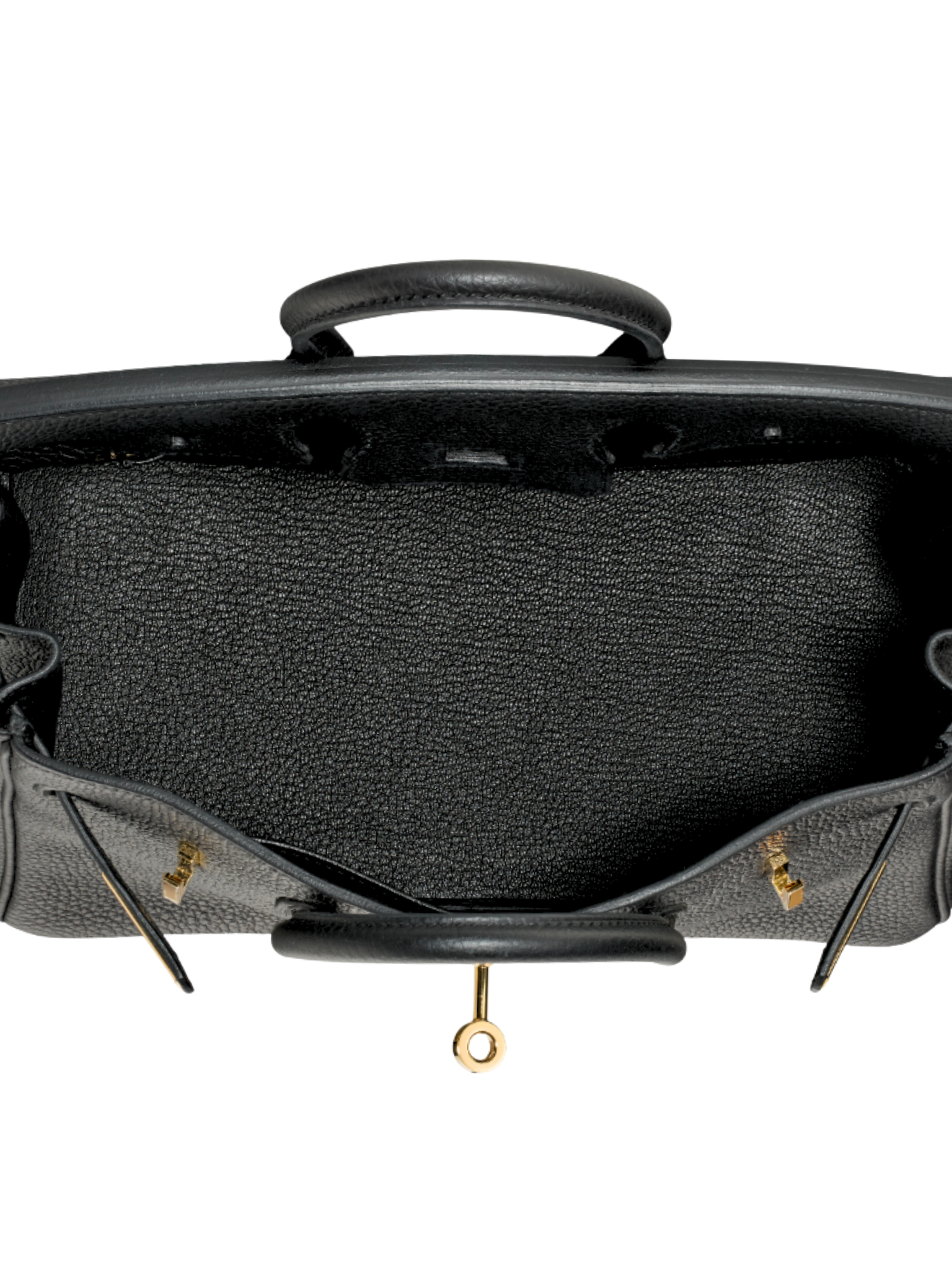 Birkin 25 in Black Togo Leather with Gold Hardware