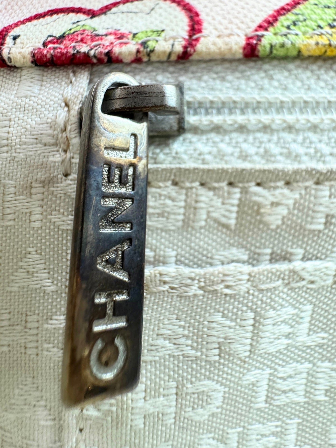 Limited-Edition Valentine's Collection Sweetheart Square Mini Classic Flap Bag in Heart Printed Ivory Canvas