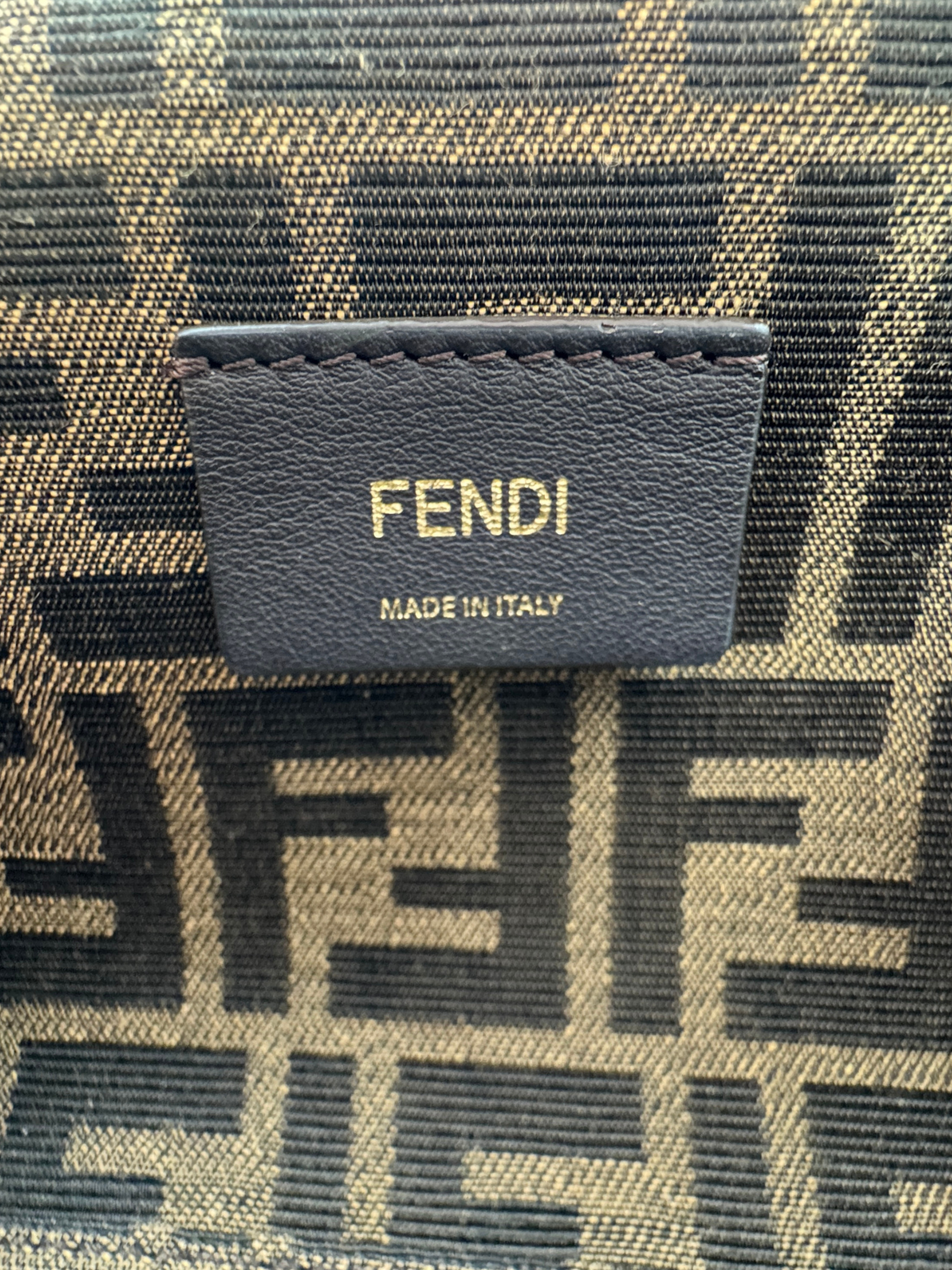 Small First Shoulder Bag Clutch in Caramel Leather