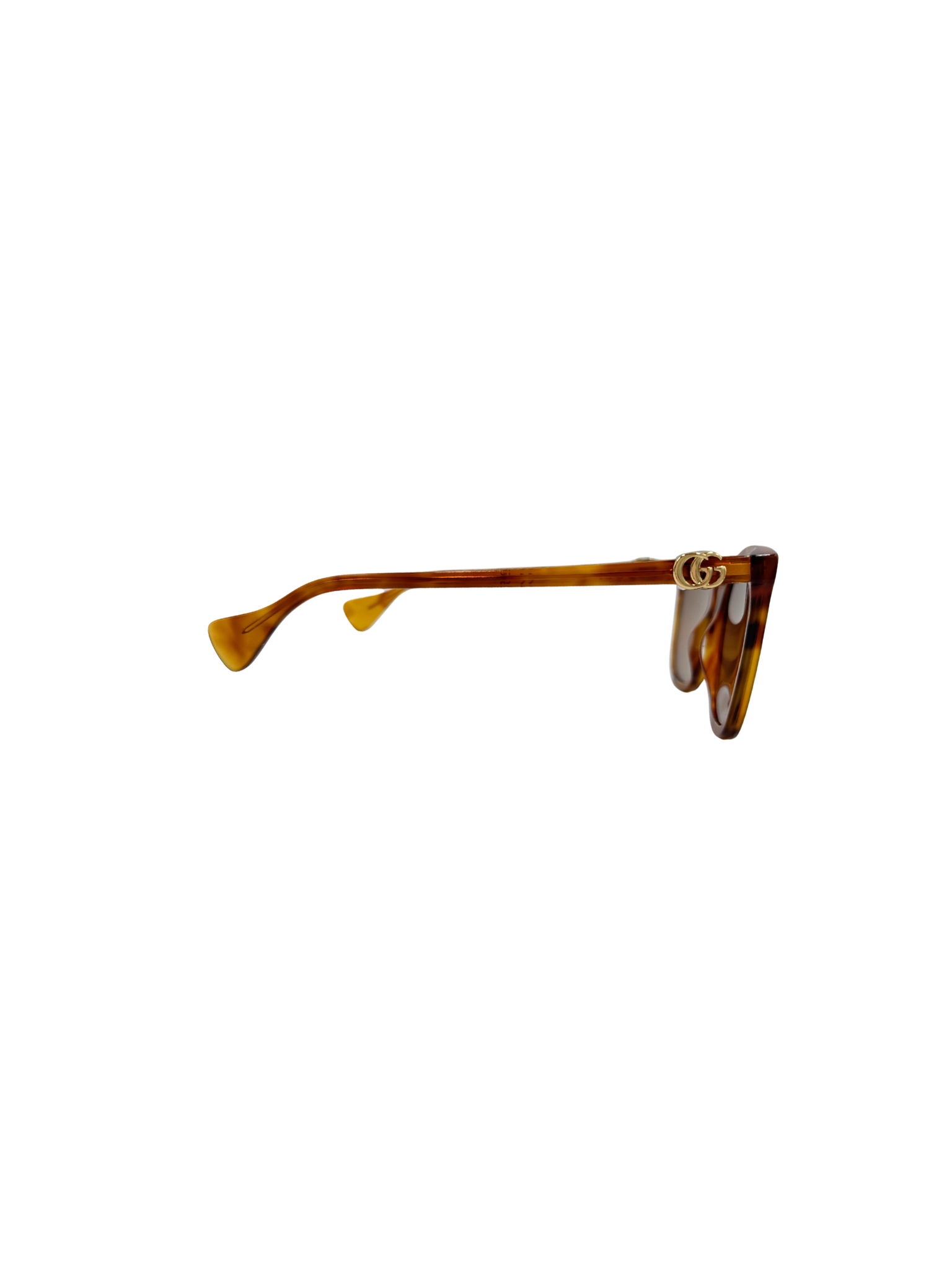Oversized GG Sunglasses in Tortoise Shell Acetate