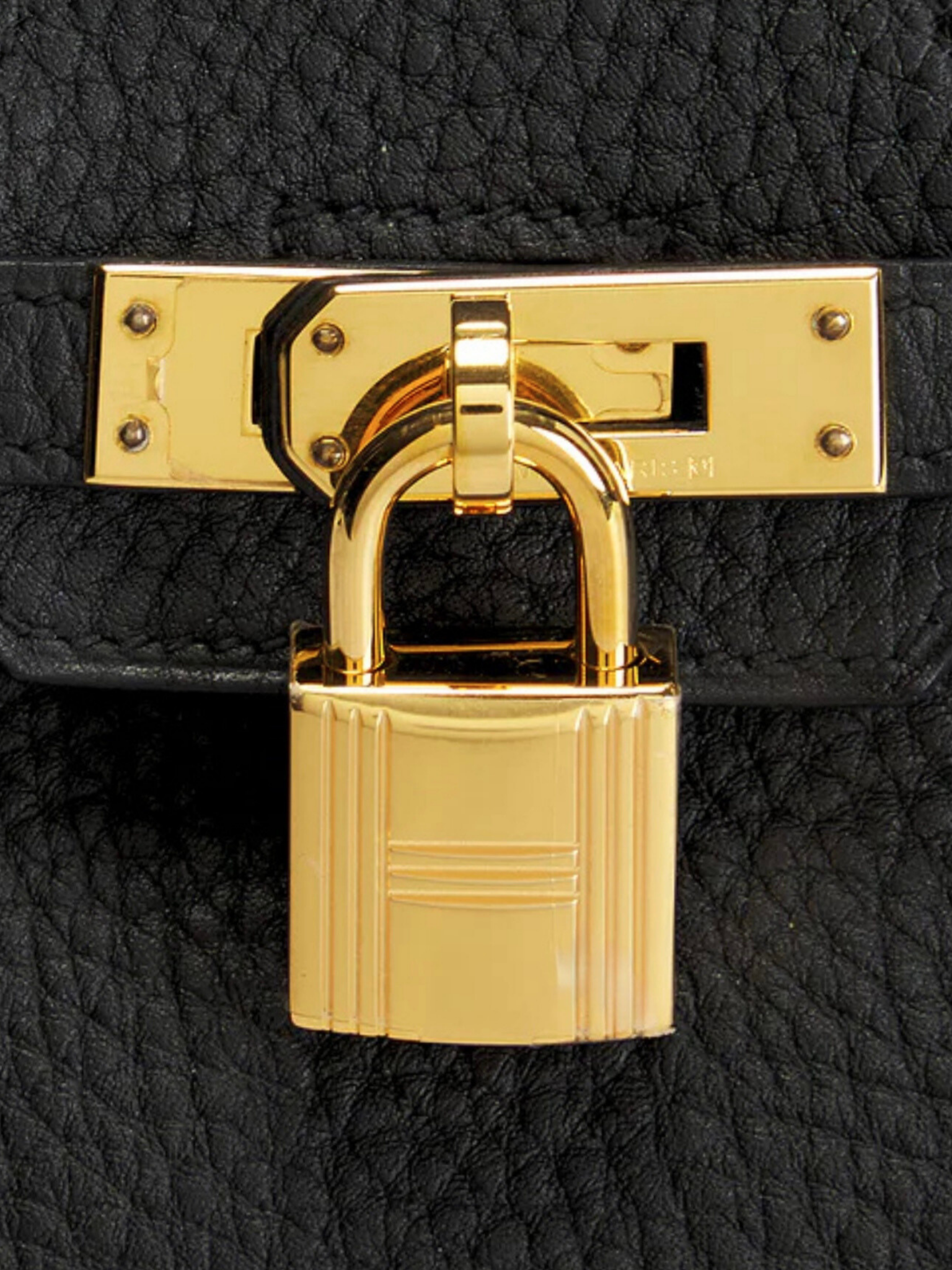 Birkin 25 in Black Togo Leather with Gold Hardware