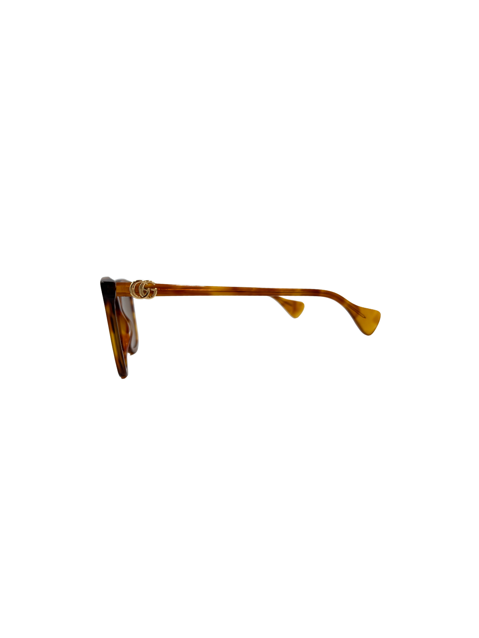 Oversized GG Sunglasses in Tortoise Shell Acetate