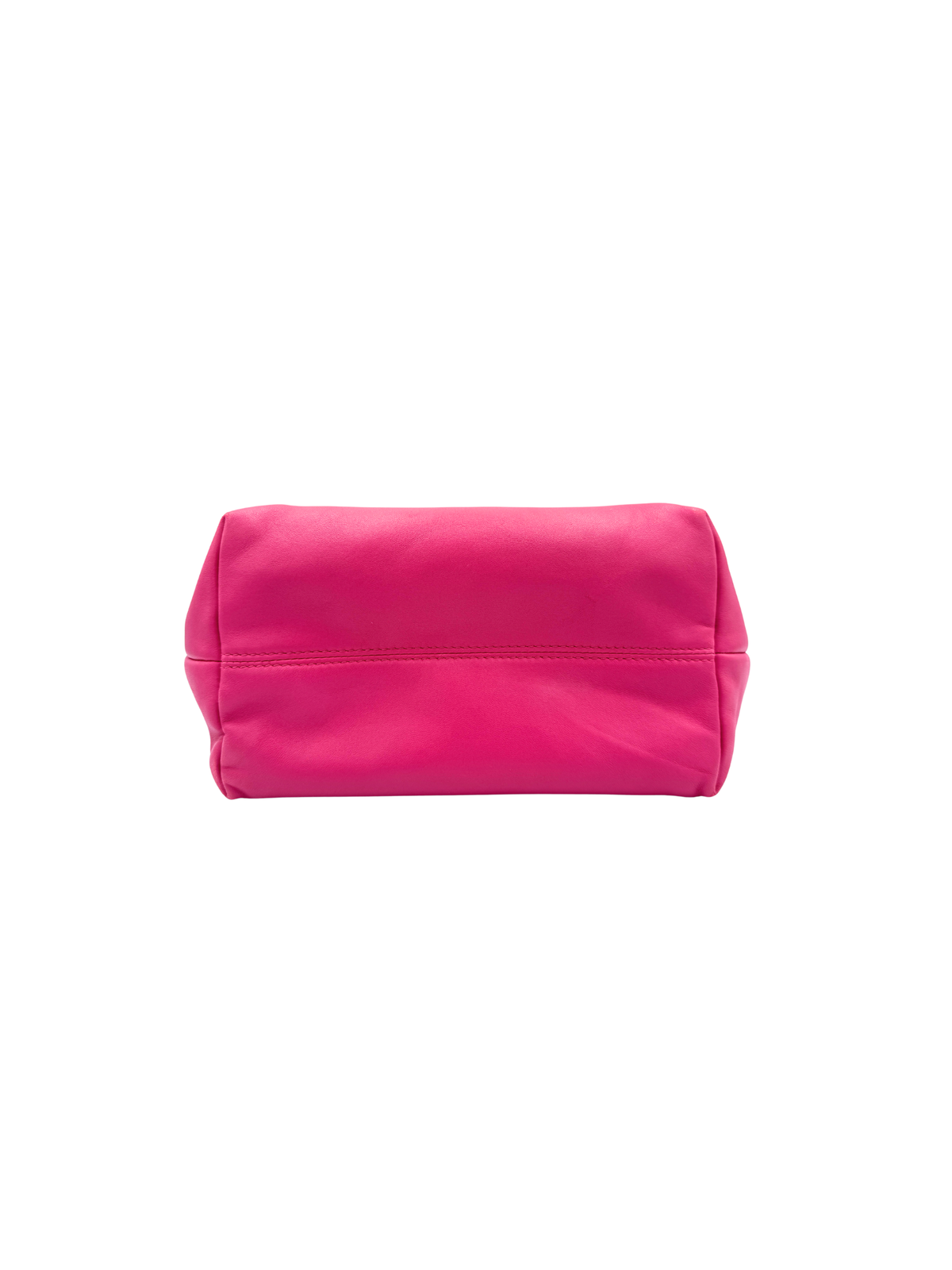 Vintage Anagram Logo Small East-West Shopping Tote Bag in Hot Pink Nappa Calfskin Leather
