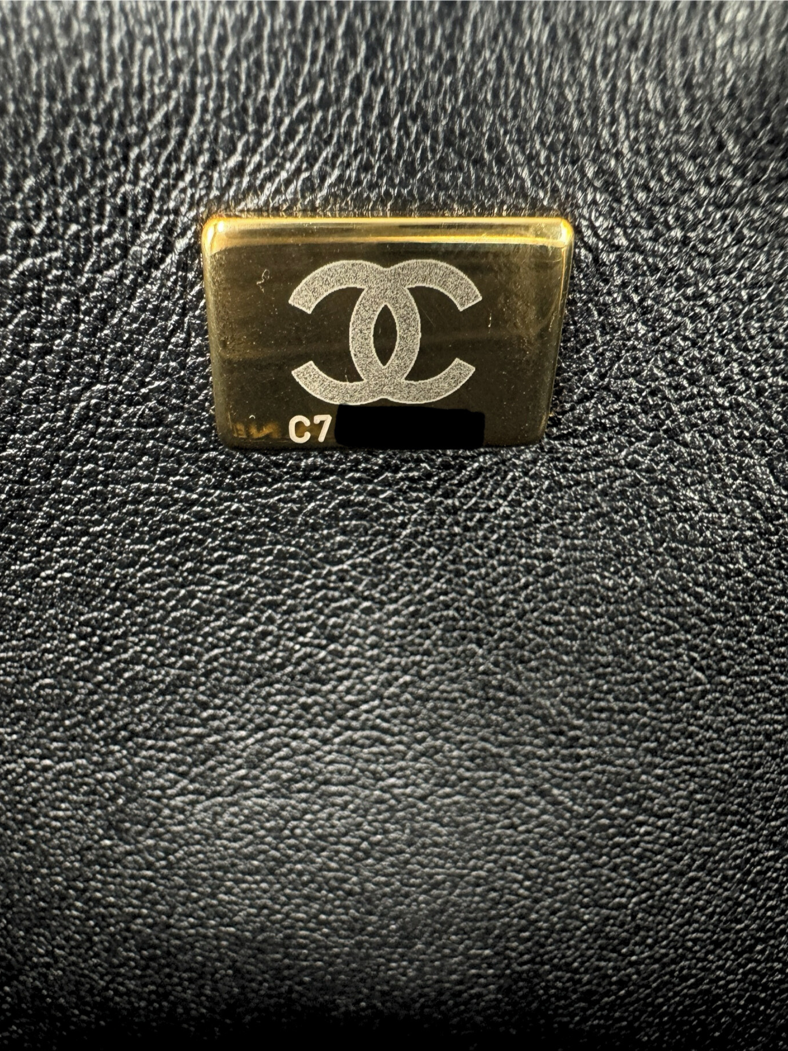 Quilted Classic Single Flap Bag in Black Calfskin Leather