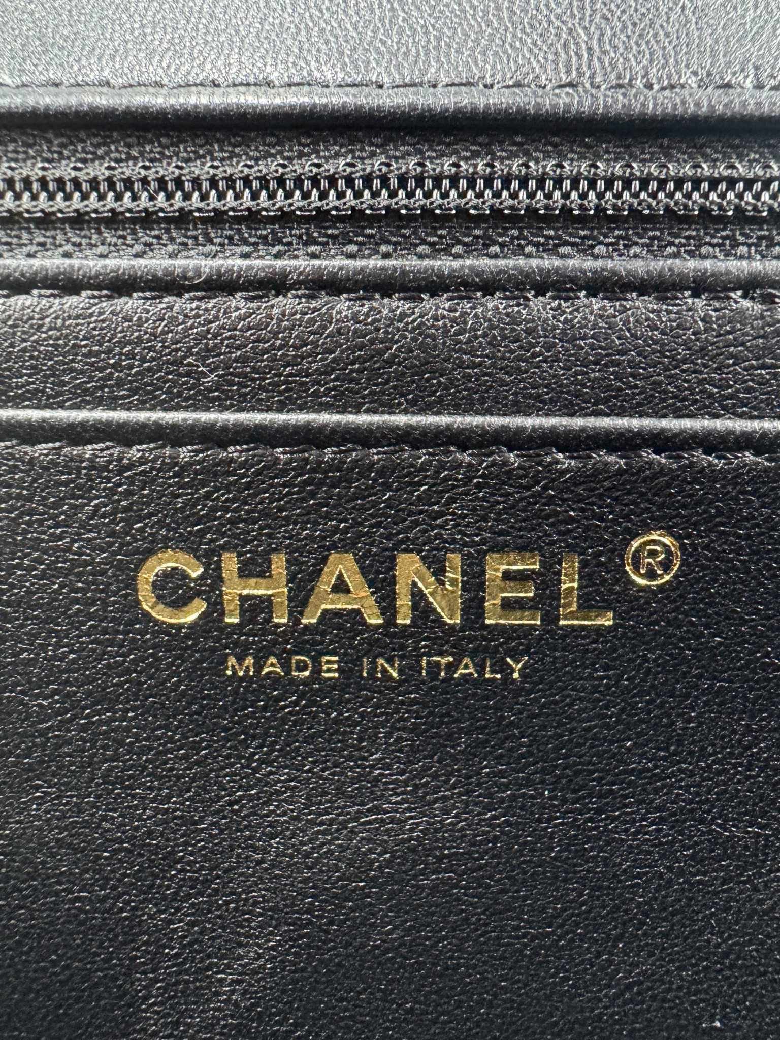 Quilted Classic Single Flap Bag in Black Calfskin Leather