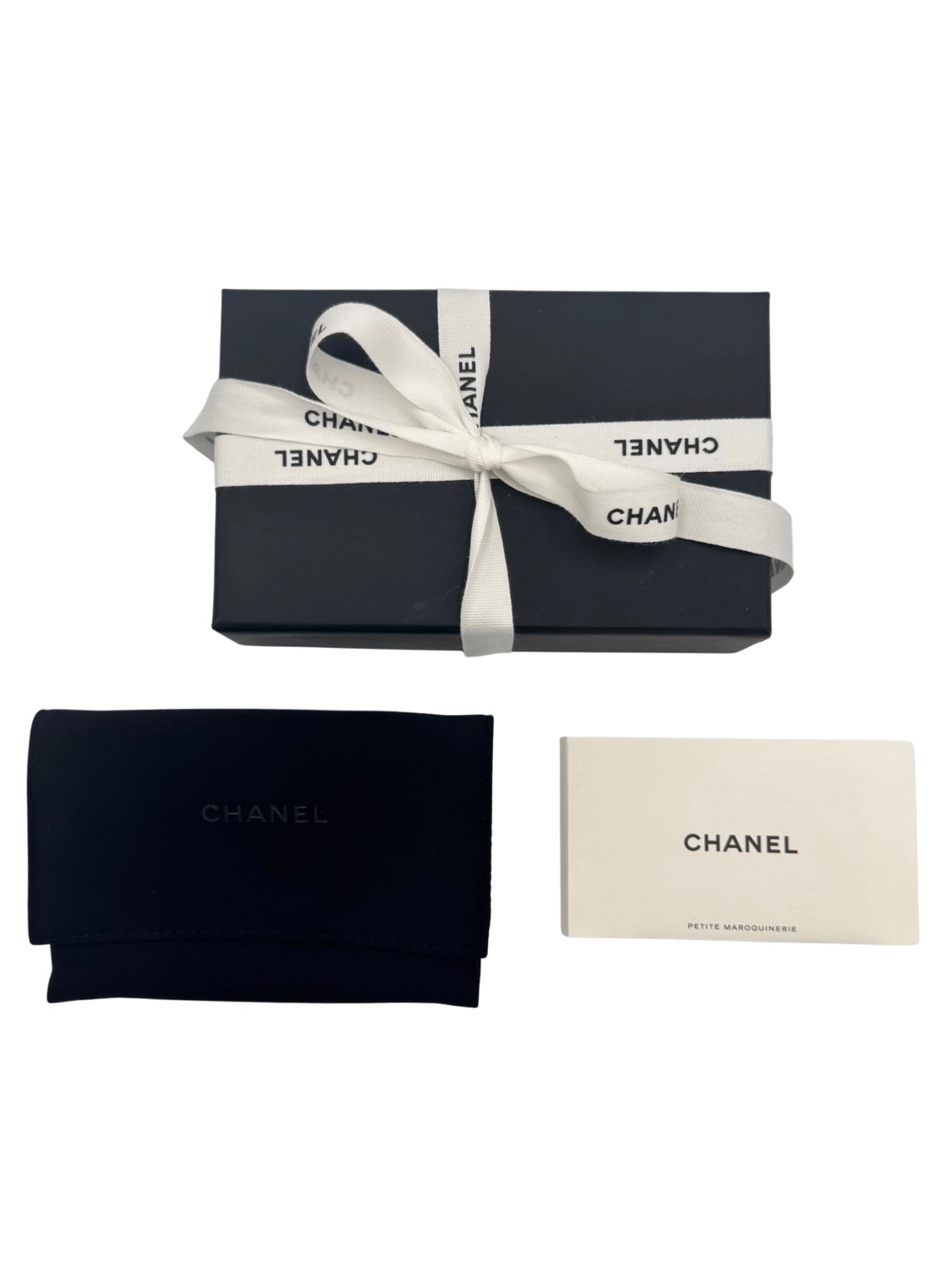 Classic Flap Card Holder Wallet in Fuchsia Caviar Leather