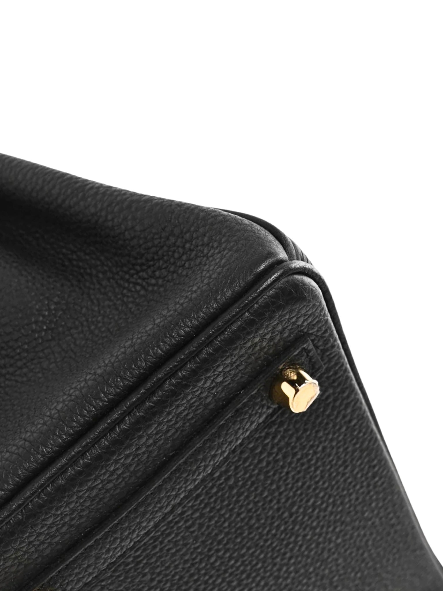 Birkin 25 in Black Togo Leather with Gold Hardware