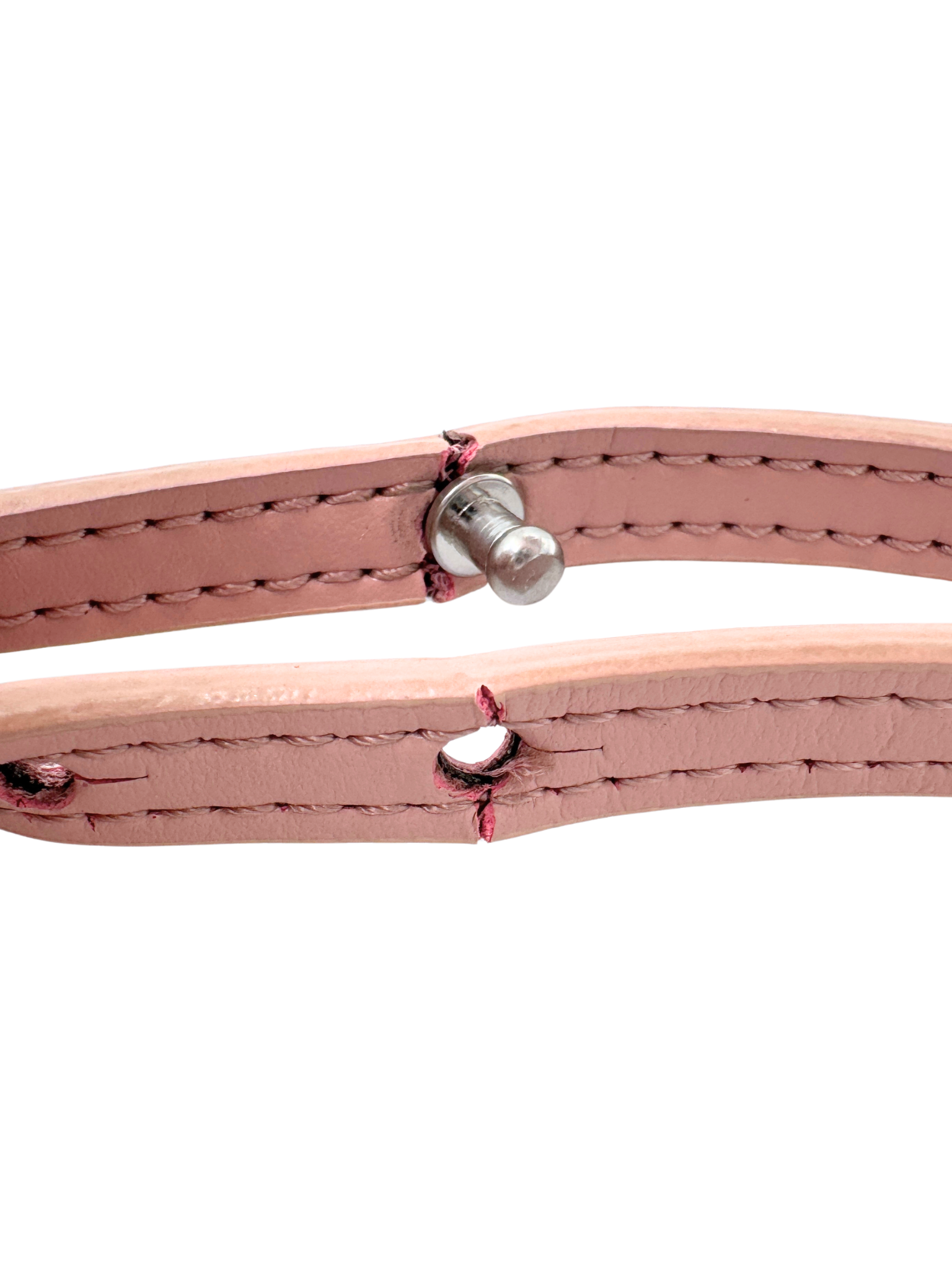 YSL Logo Small Loulou Quilted Shoulder Bag in Blush Nude Leather