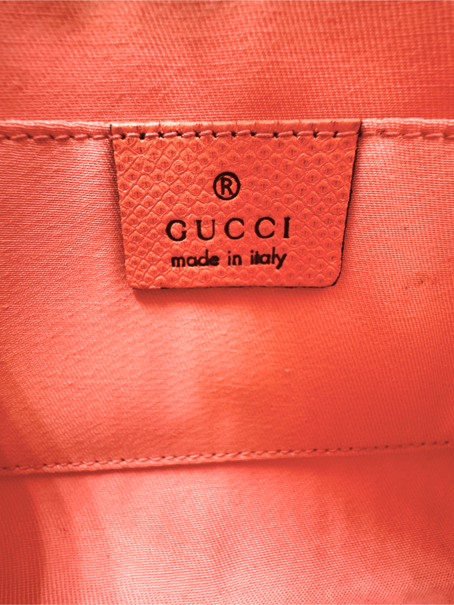 Iridescent GG Monogram Shoulder Bag Pochette with Bumble Bee Charm in Pink Canvas with Lizard Embossed Trim