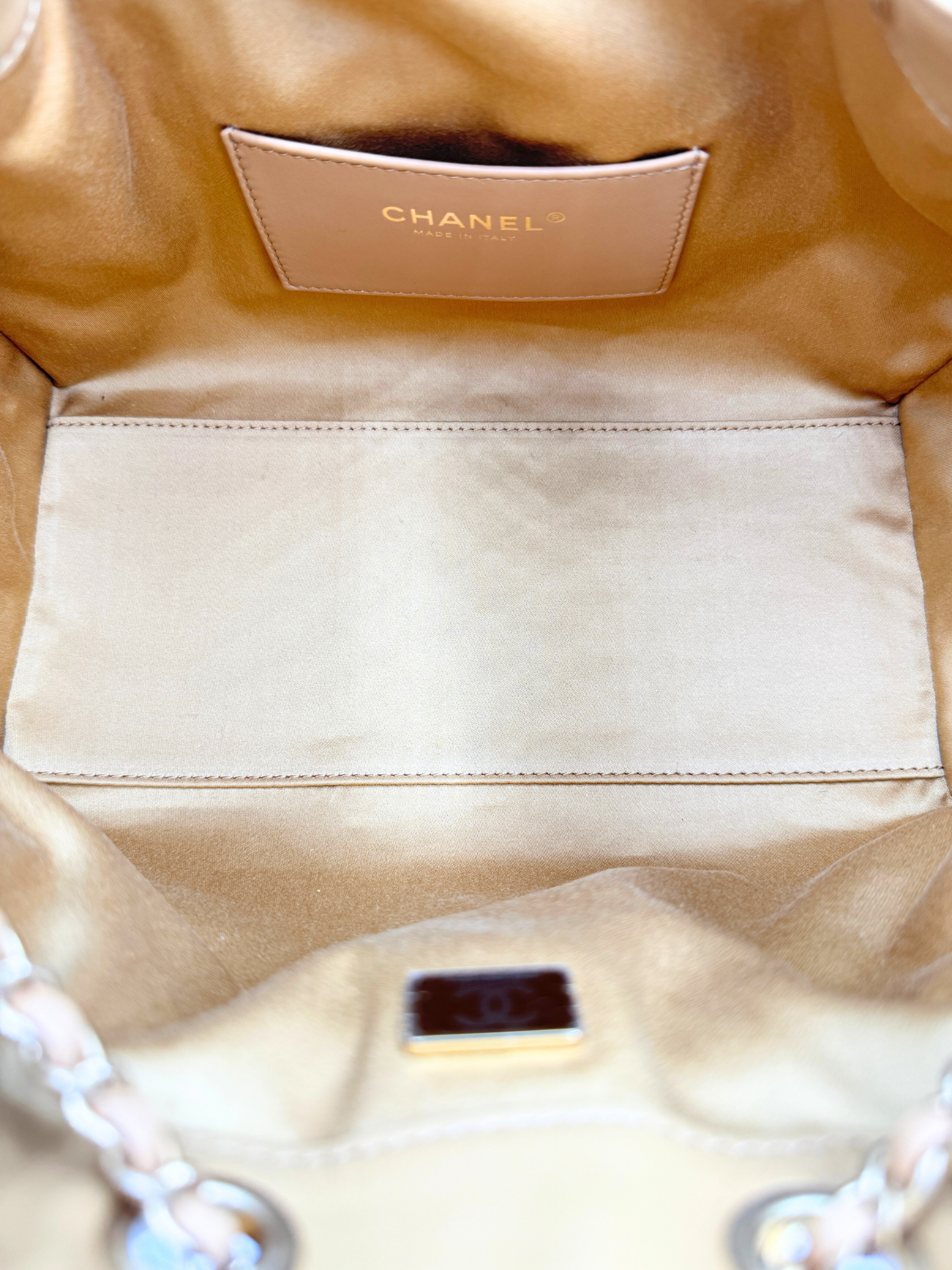 Small Chanel 25 Hobo Bag in Dark Beige Suede (Cruise 2025/2026 Collection)