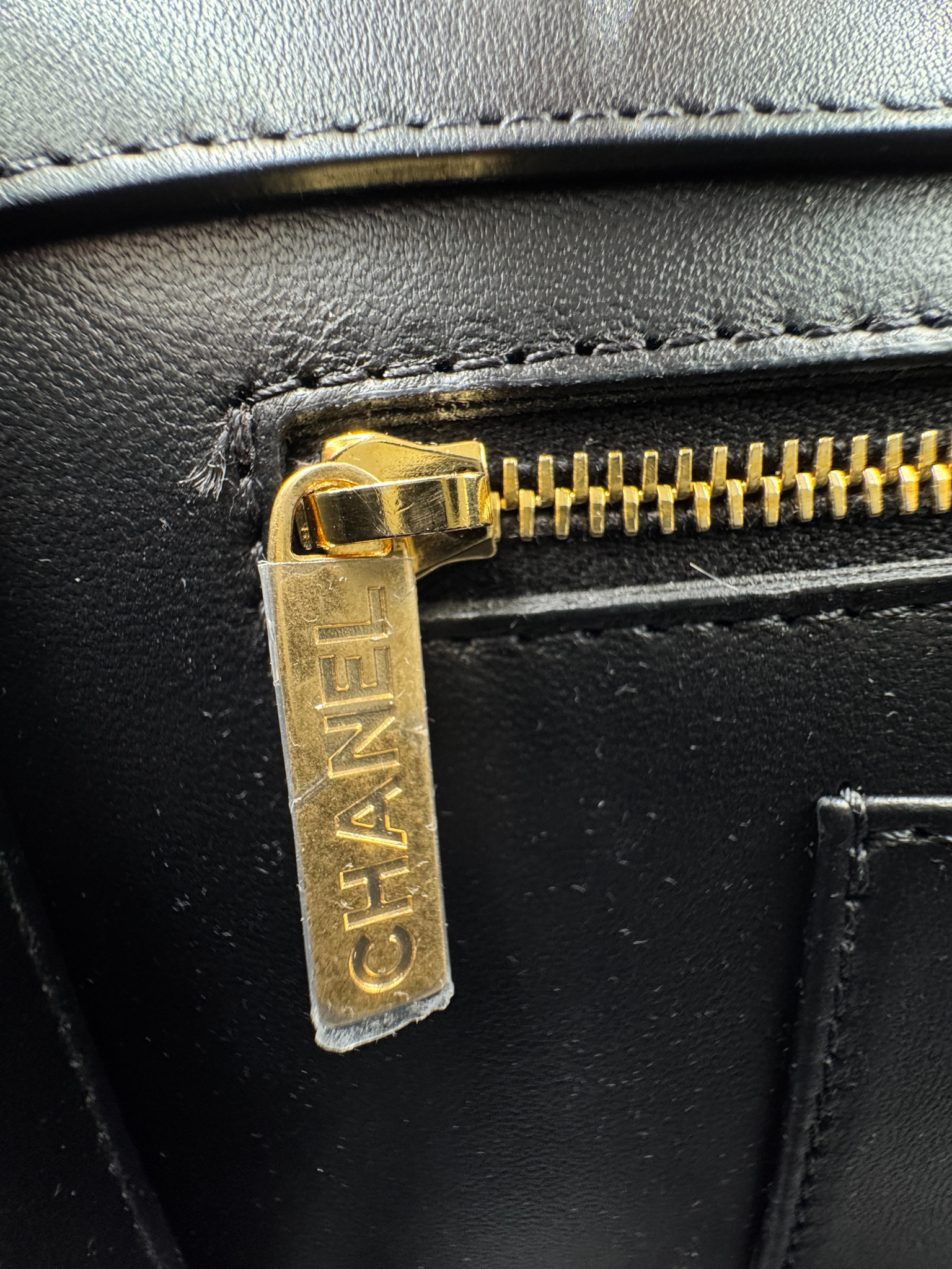 2025 Seasonal Quilted Single Flap Bag in Shiny Glazed Black Calfskin Leather