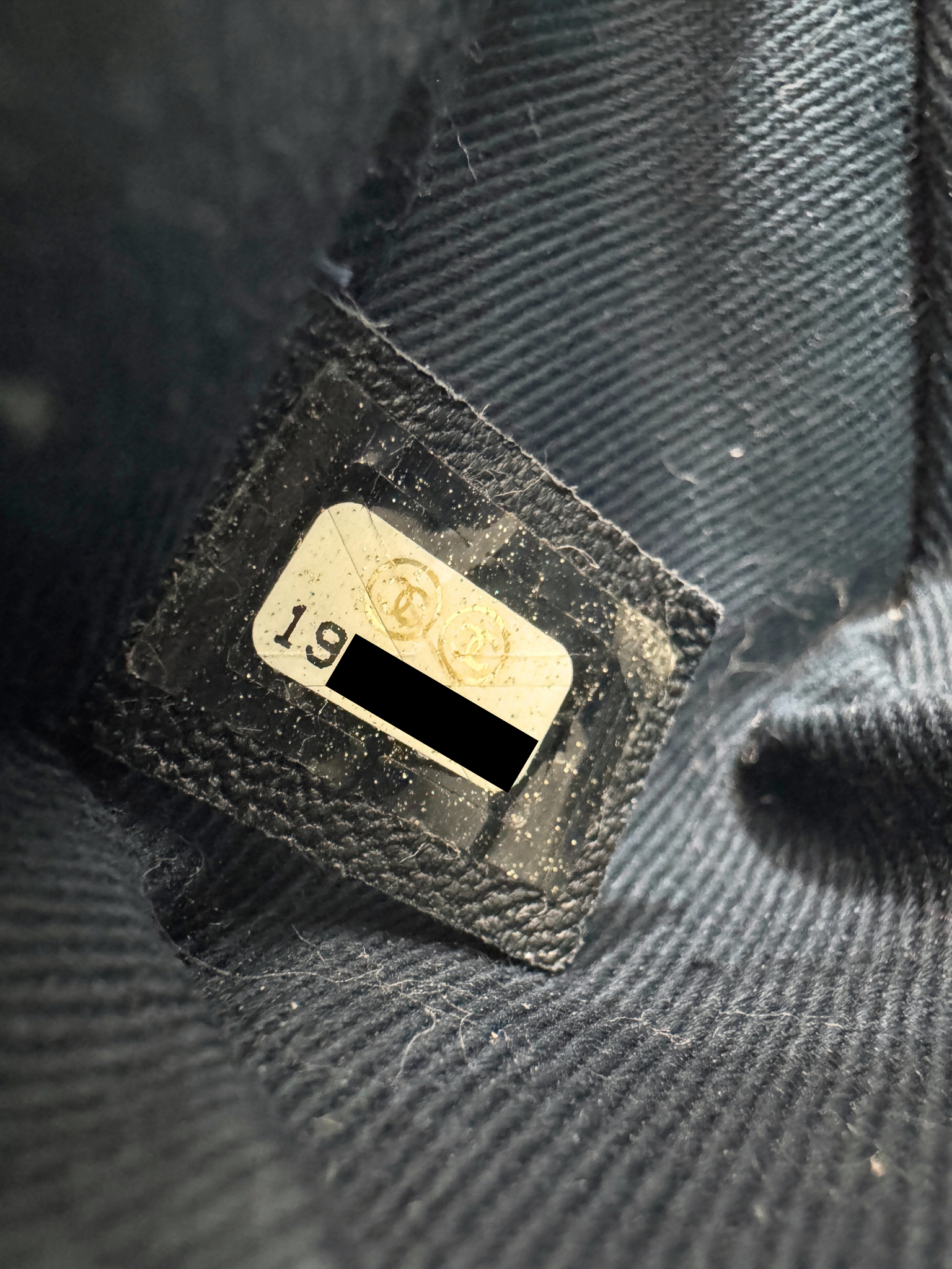 Paris Dallas Collection East-West Classic Flap Shoulder Bag in Patchwork Denim