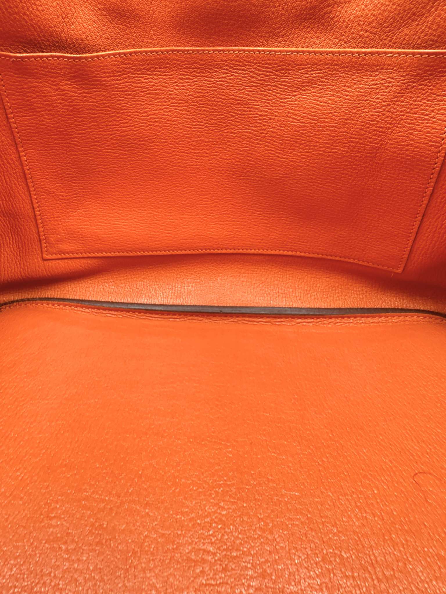 2011 Birkin 35 Tote Bag with Top Handle in Orange Togo Leather with Palladium Hardware