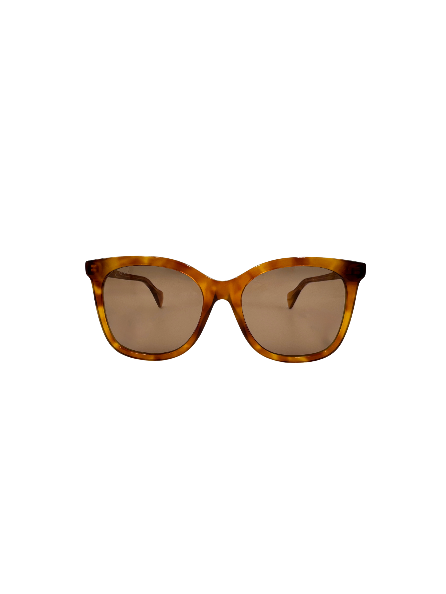Oversized GG Sunglasses in Tortoise Shell Acetate