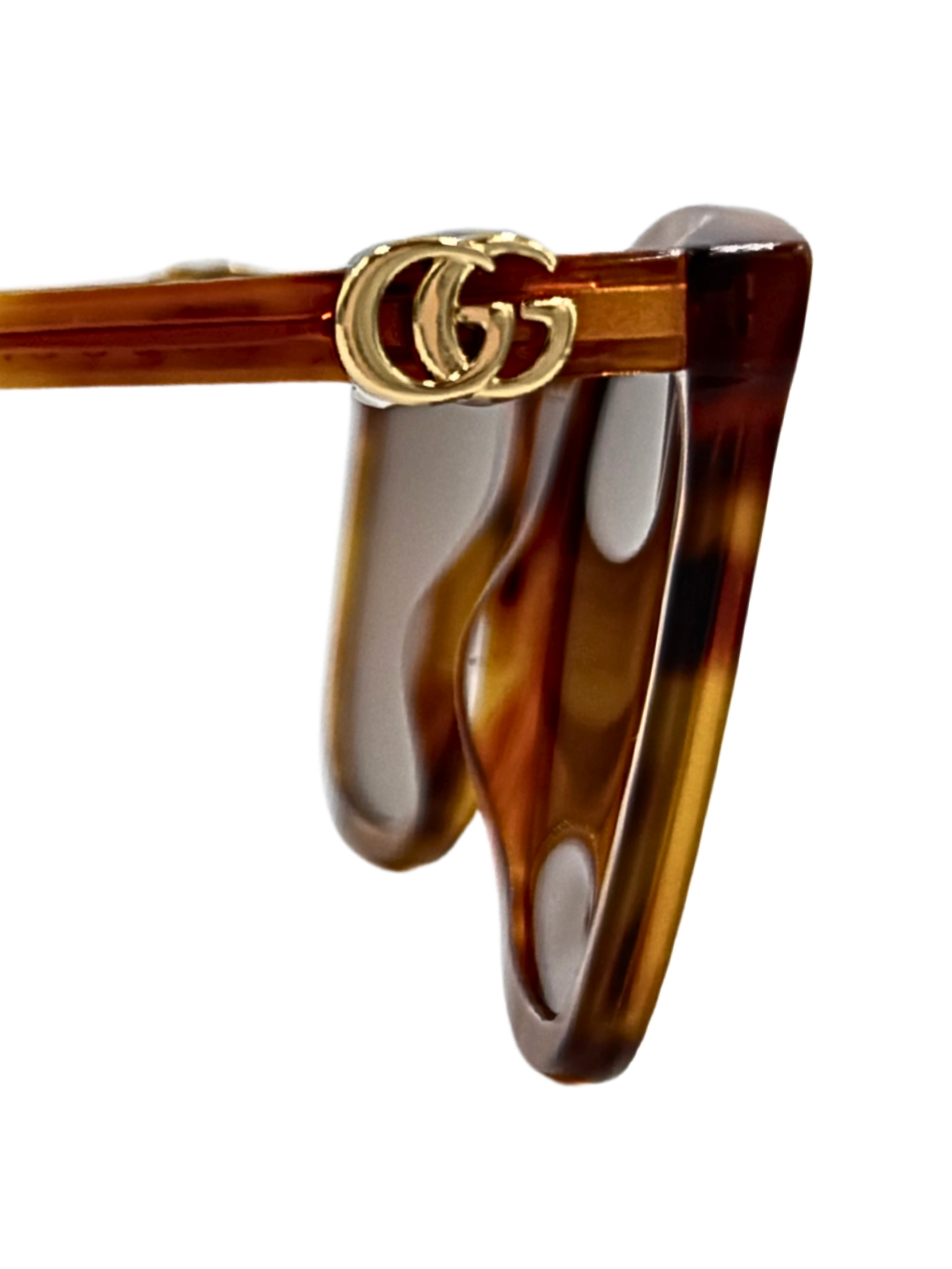 Oversized GG Sunglasses in Tortoise Shell Acetate