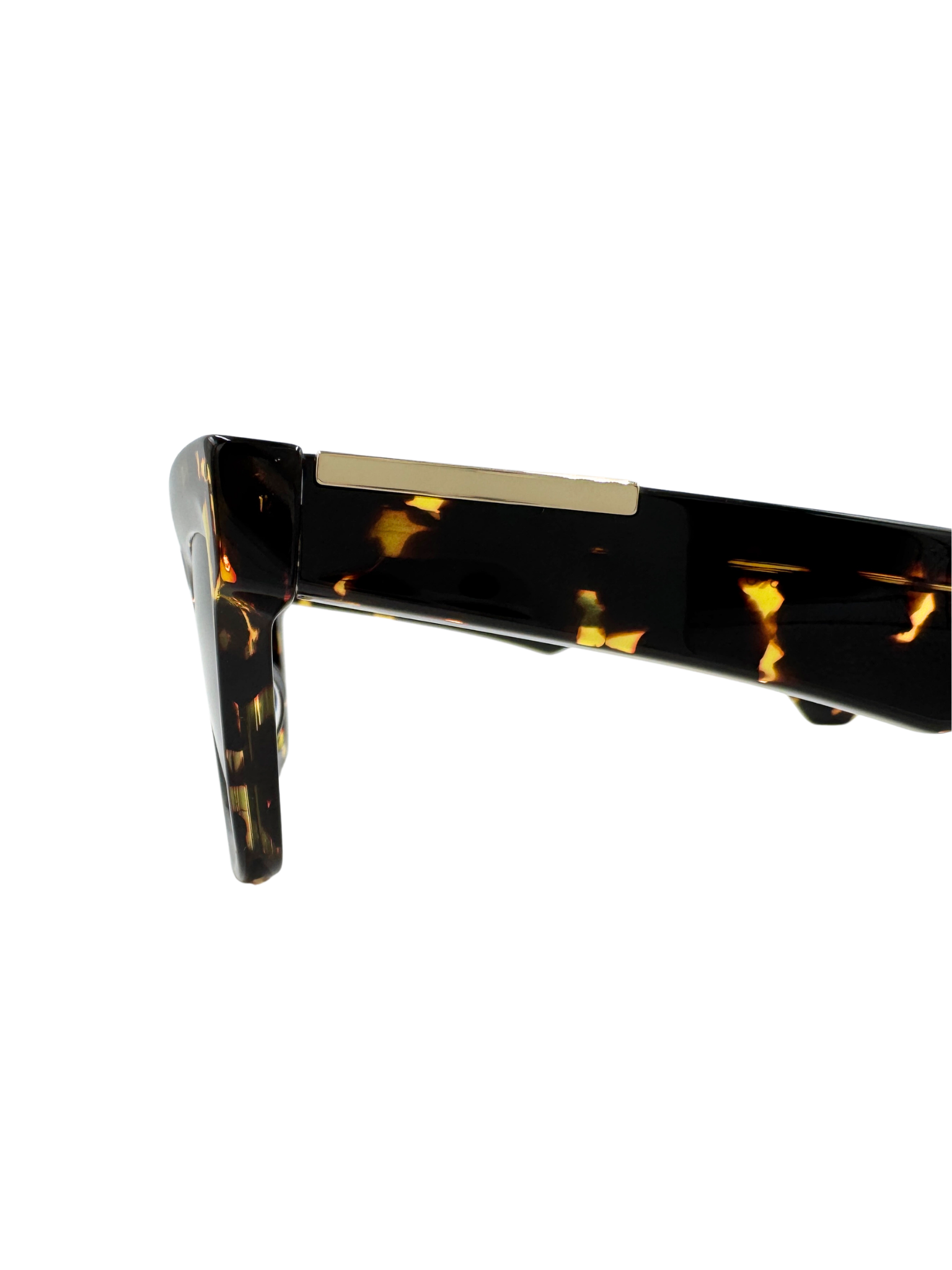 Cat-Eye Sunglasses in Tortoise Acetate