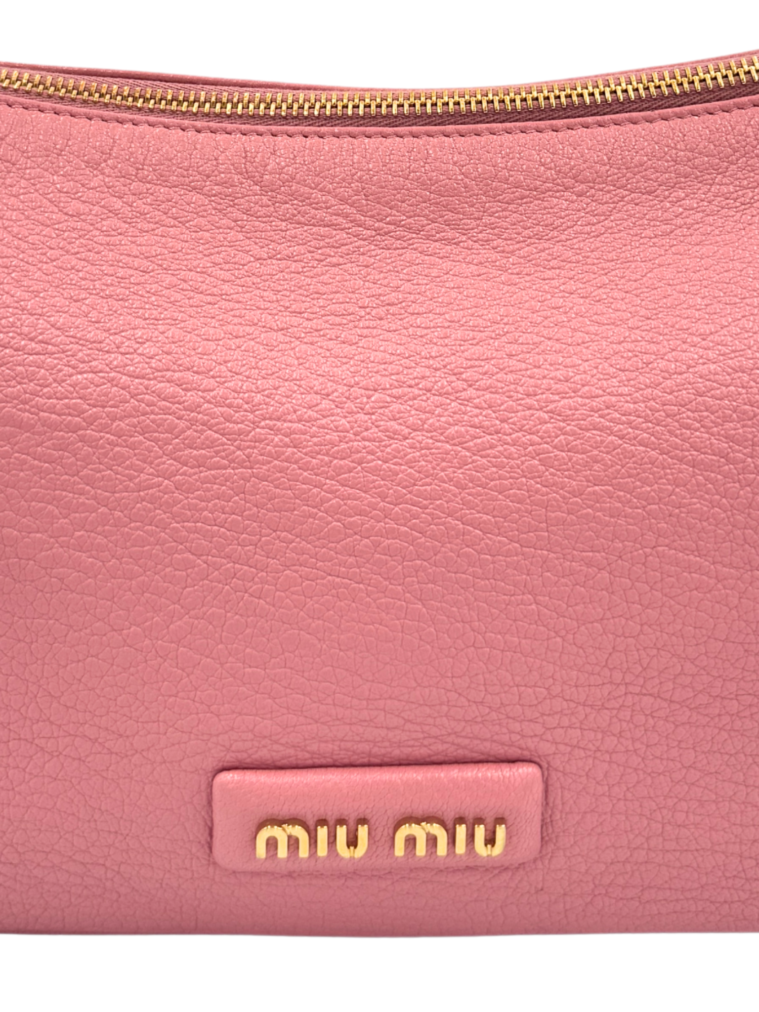 Spirit Shoulder Bag with Chainlink Strap in Pink Calfskin Leather