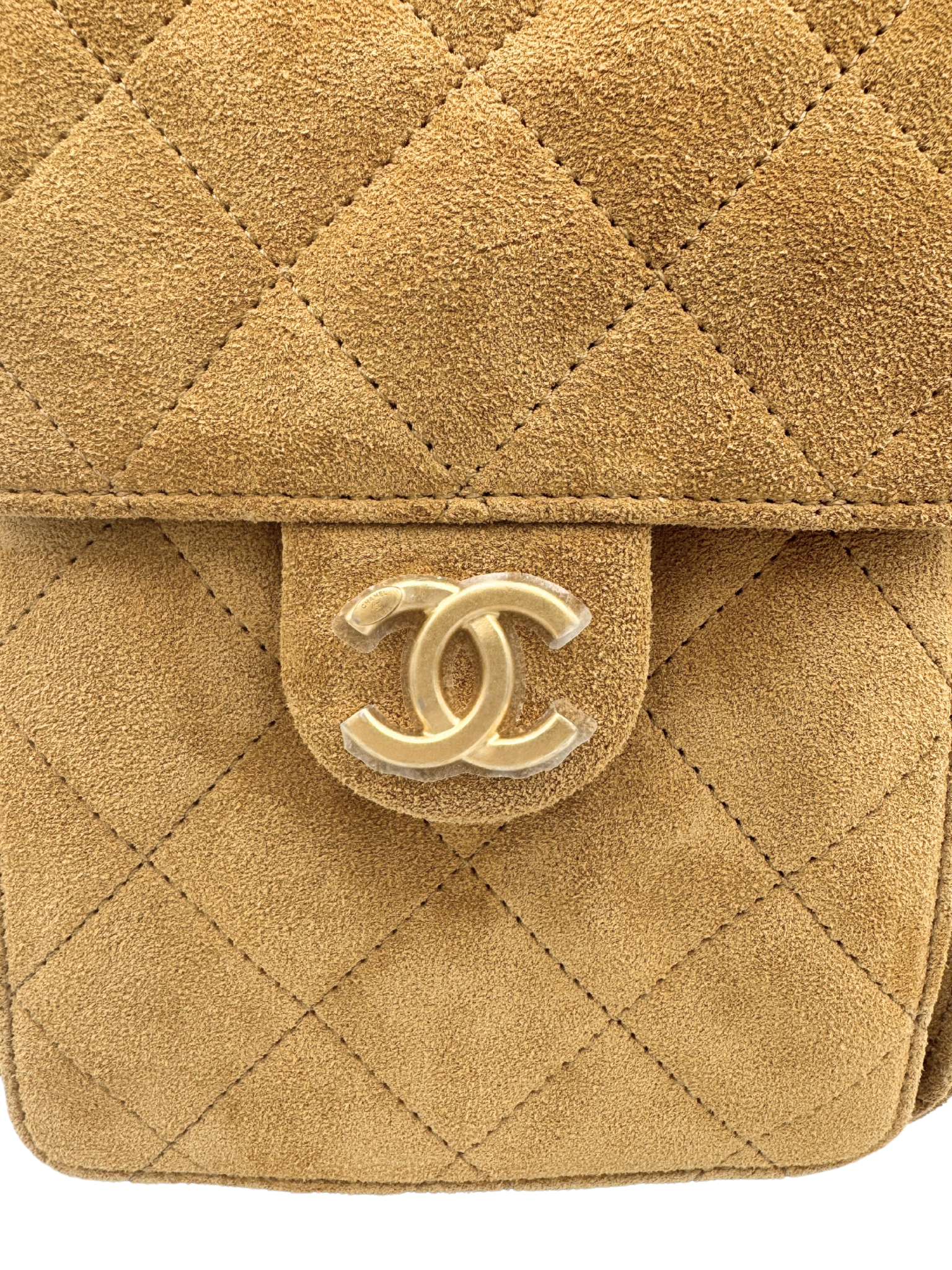 Small Chanel 25 Hobo Bag in Dark Beige Suede (Cruise 2025/2026 Collection)