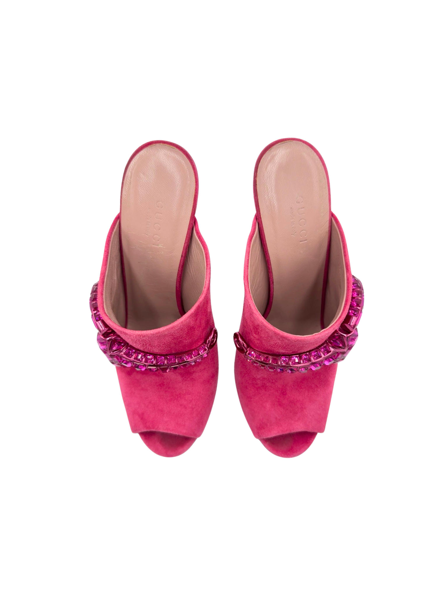 Tom Ford Gucci ミュール 37 Gucci Size 37 Vintage Tom Ford Era Crystallized Horsebit Slip-on