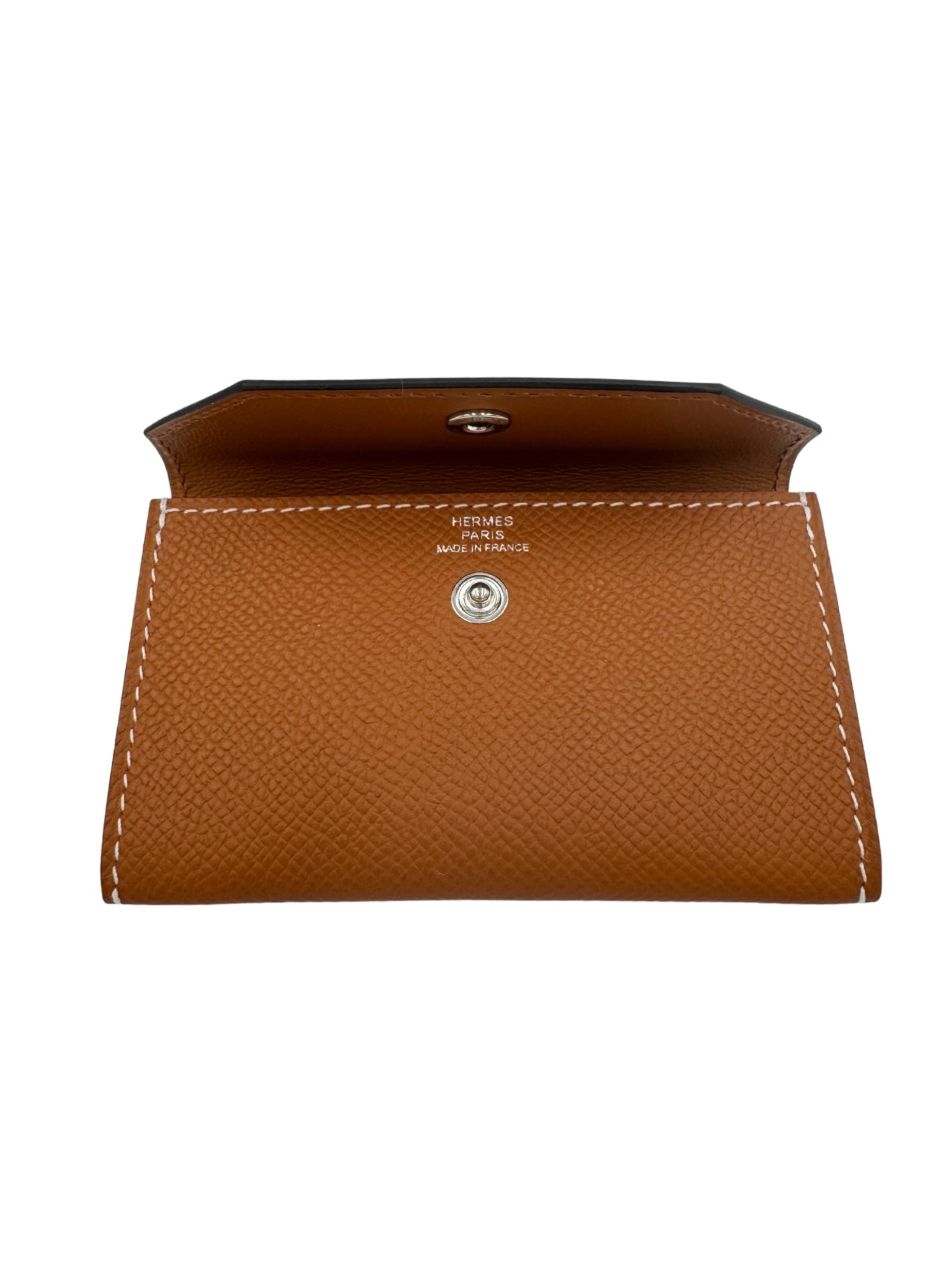 Adjustable Kelly Pocket Belt 18 with Removable Pouch in Gold Epsom Leather with Palladium Hardware